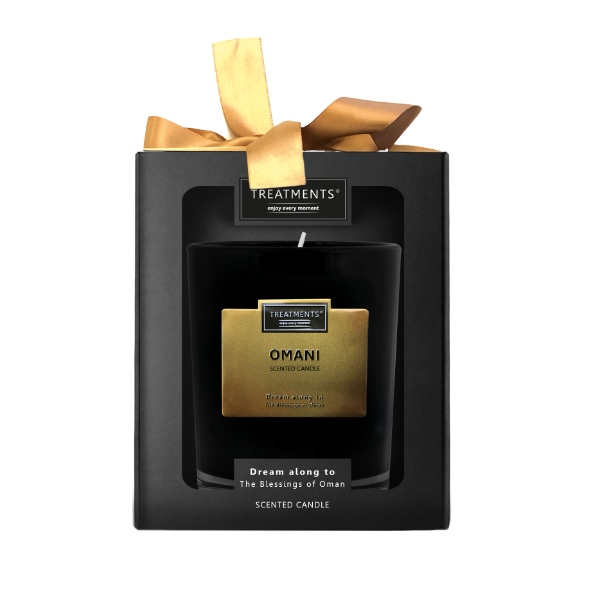 Treatments® - Geschenkbox Duftkerze - Omani - 380 Gramm