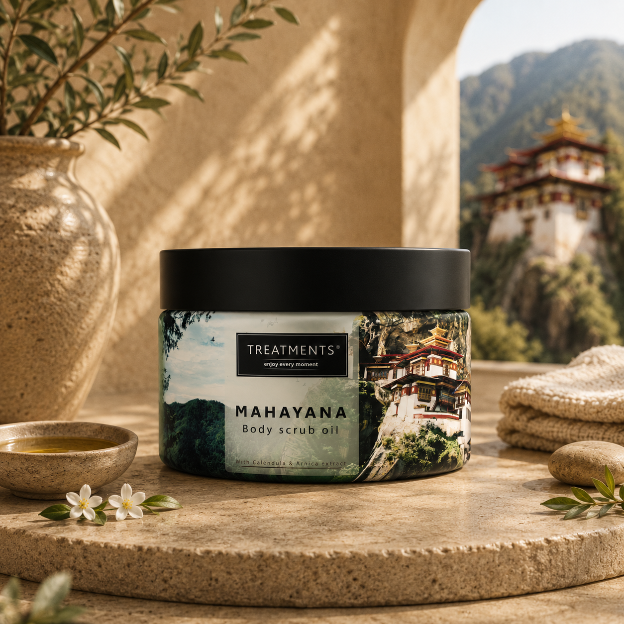 Treatments® - Body Scrub Oil - Mahayana - 500 grams