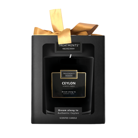 Treatments® - Geschenkbox Duftkerze - Ceylon - 380 Gramm