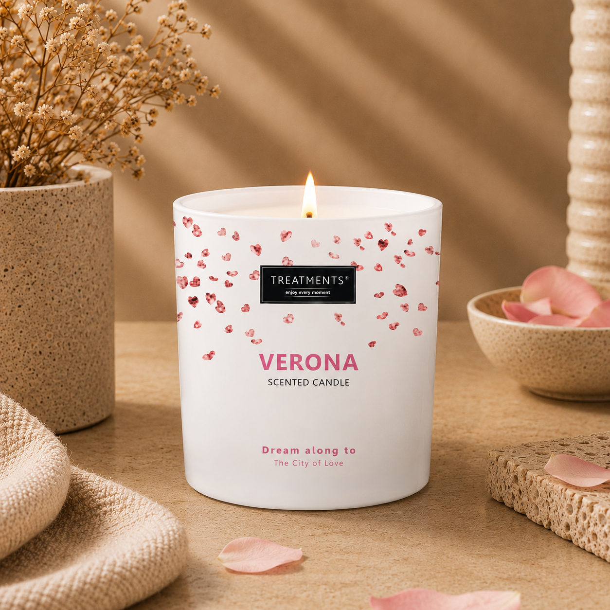 Gift box Scented Candle - Verona - 380 grams