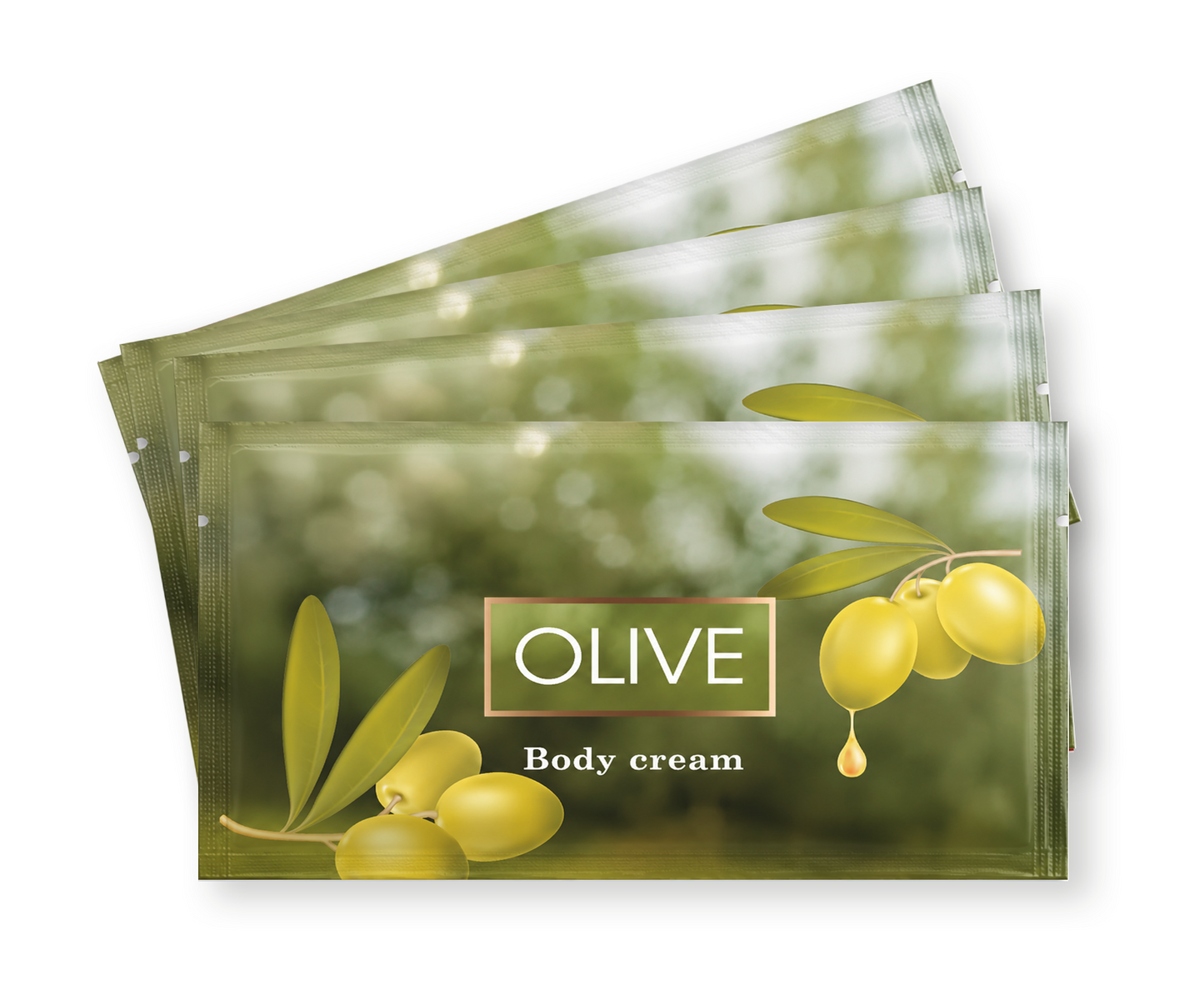 Treatments® - Olive Bodycream - 4 stuks - 20ml Sachet
